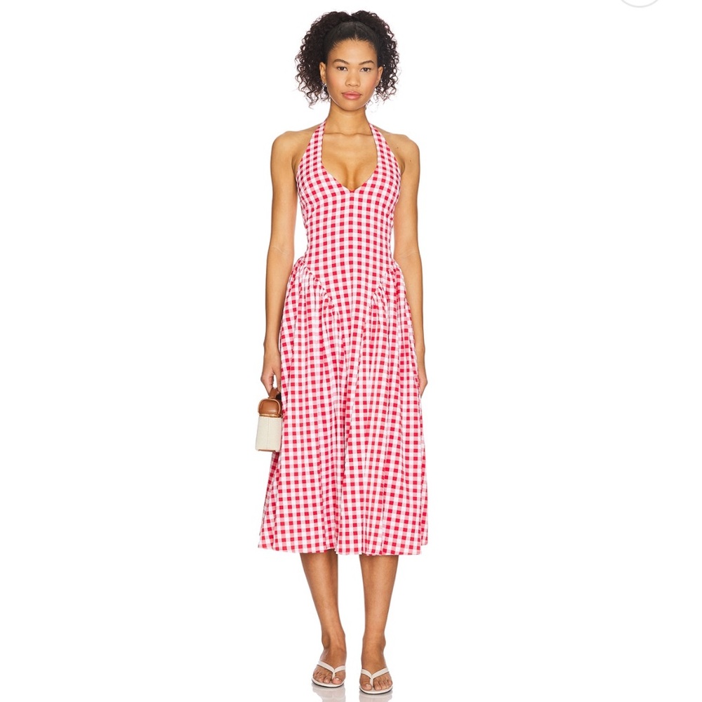 More to Come Lottie Gingham Dress NEW